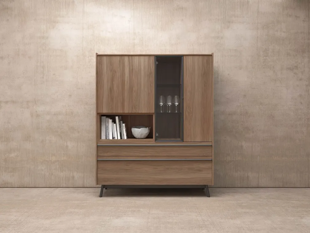 Madia Alta in legno Glamour 03 di Mab