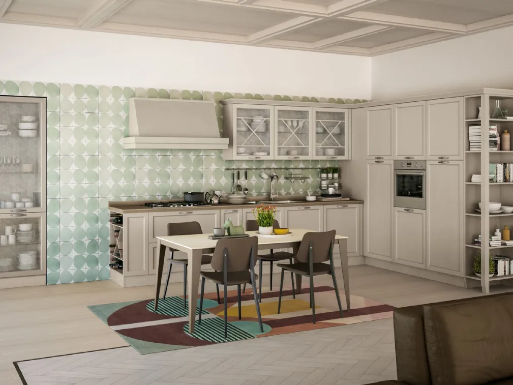 Cucina Classica Contempo angolare di Creo