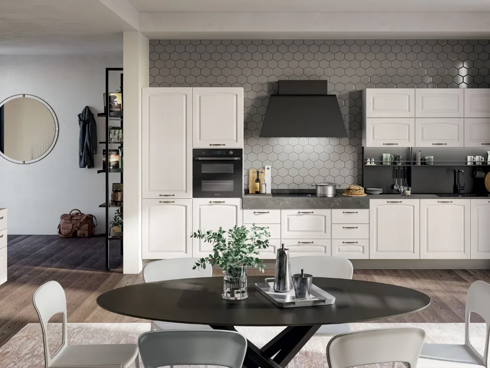 Cucina Classica Grace lineare di Creo