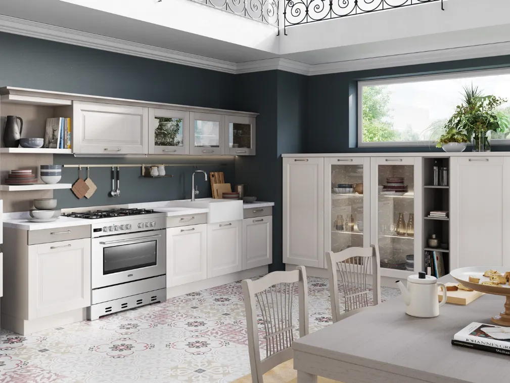 Cucina Classica Oprah angolare di Creo